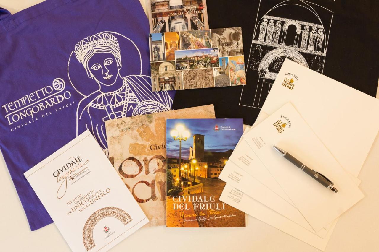 Hotel Locanda Al Pomo D'Oro ชิวีดาเล เดล ฟรีอูลี ภายนอก รูปภาพ